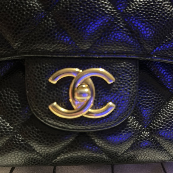 CHANEL MAXI DOUBLE FLAP CAVIAR WITH GOLD HARDWARE ✅SOLD✅ - Picture 16 of 16